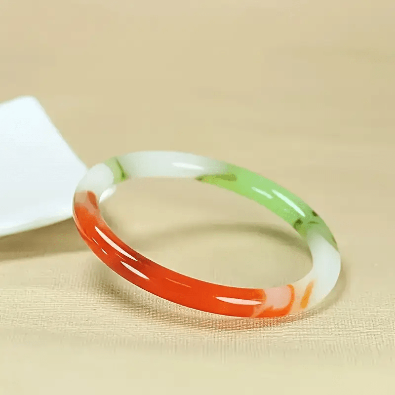 Men's Natural Stone Bracelet, Elegant Gradient Design